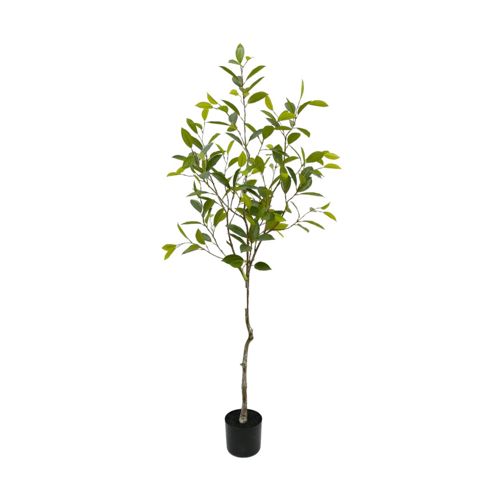 Planta artificial Tropical con maceta color negro 153 cm