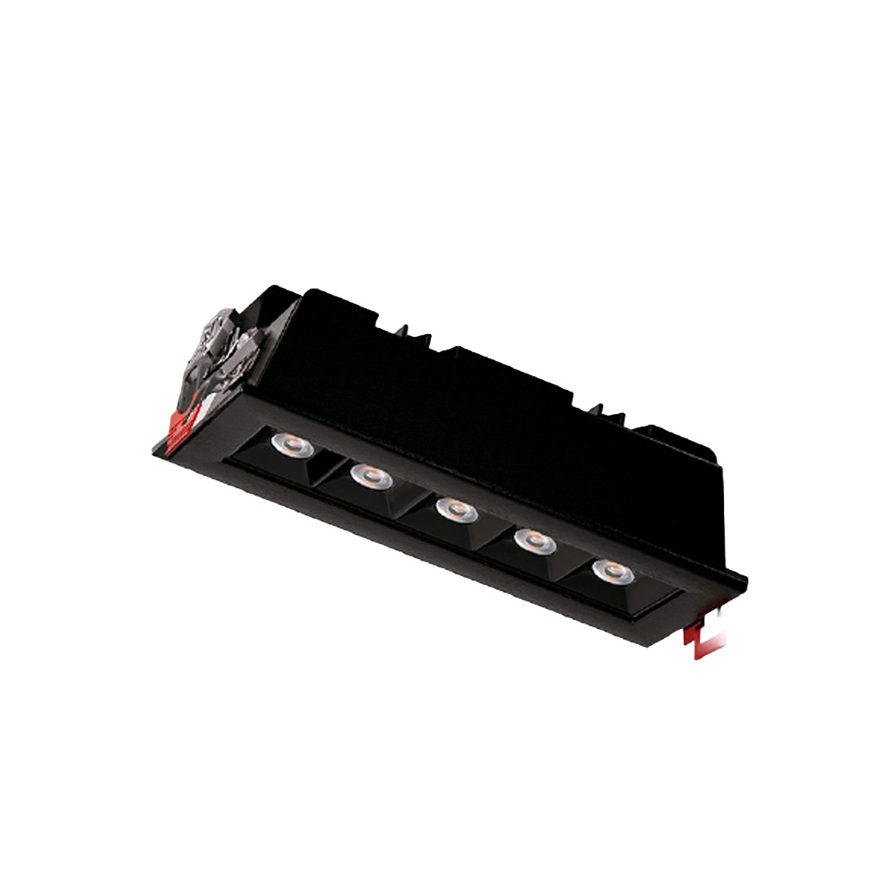 Luminaria led lineal Trace black 8W 3000K