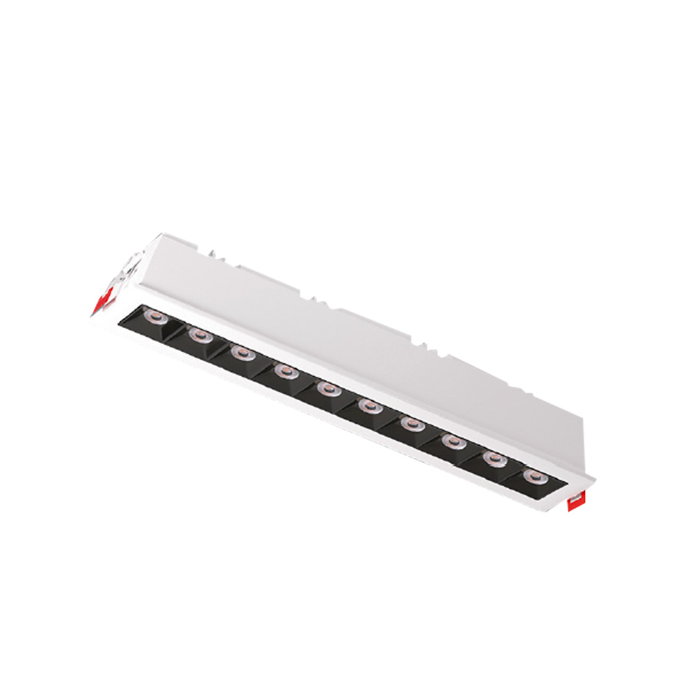 Luminaria led lineal Trace black 16W 3000K