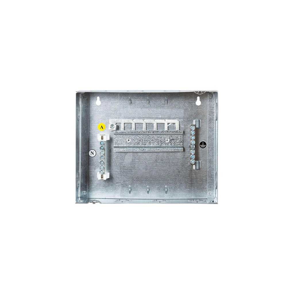 "Tablero Monofásico HomeLine CDM 6 cto 75A 120V riel din"