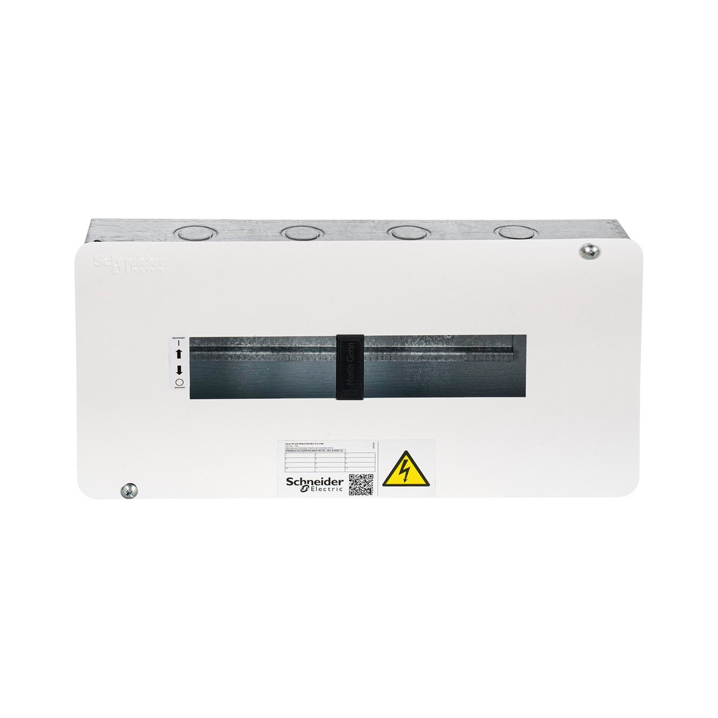 "Tablero Monofásico HomeLine CDM 12 cto 75A 120V riel din"
