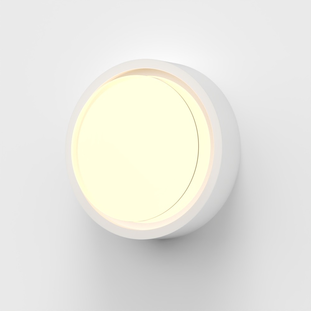 Aplique led de pared Halo blanco 18W 3CCT IP65
