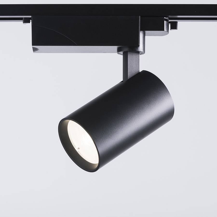 Spot LED 360° de aluminio negro 30W 4000K
