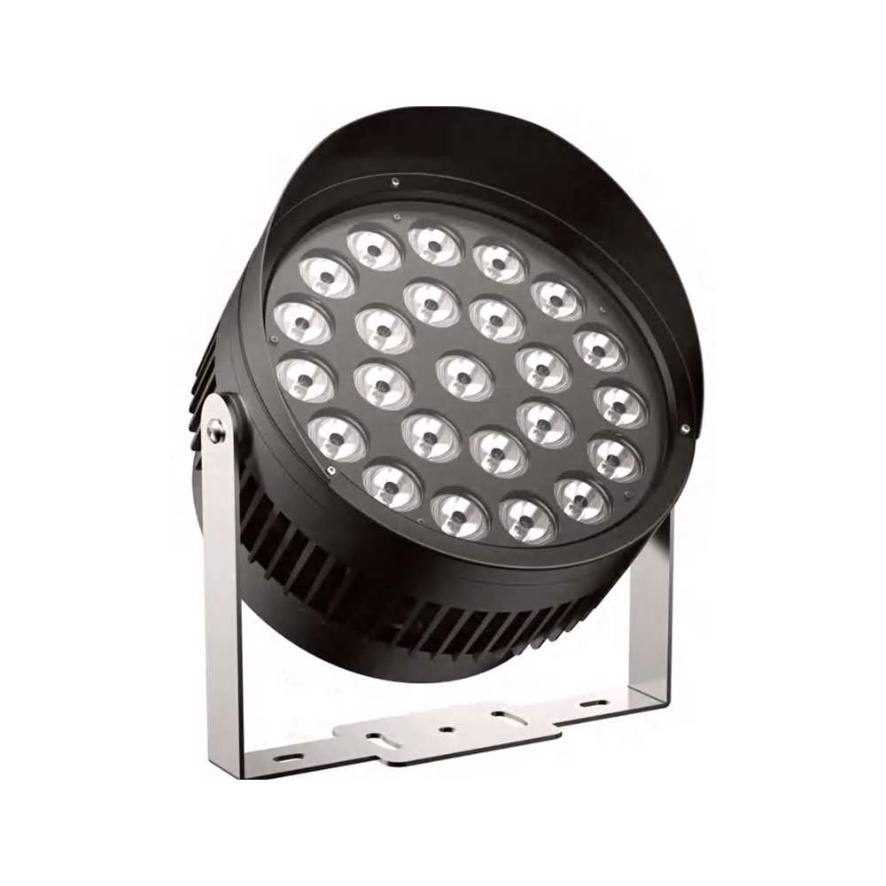 Led Wallwasher negro RGBW 200W IP66