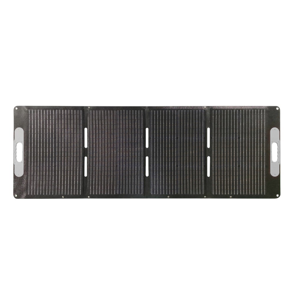 Panel Solar Plegable Portátil 120W para Power Station Gris