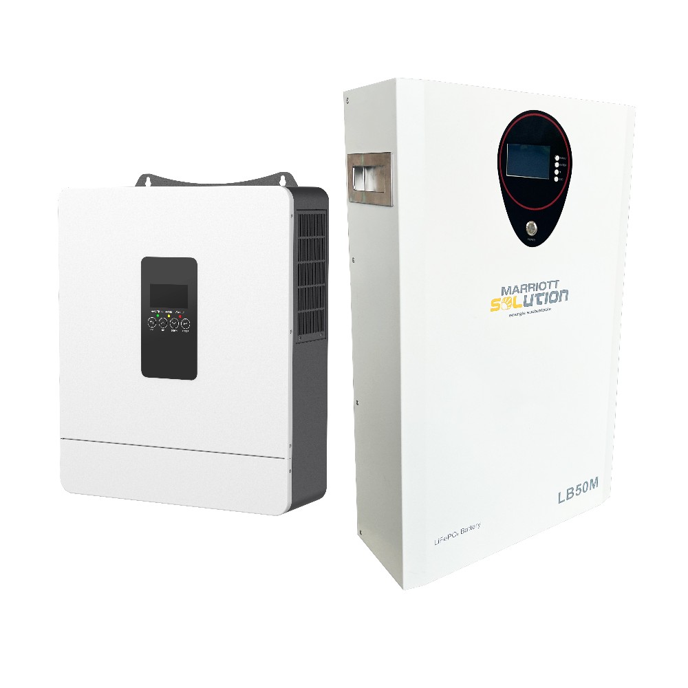 Inversor Off Grid Single Phase 5kW + Batería Litio 5.12Wh