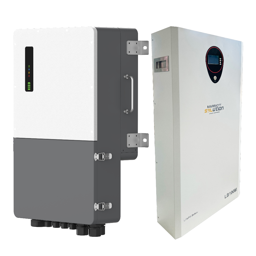 Inversor Híbrido Split Phase 10kW + Batería Litio 10.24kWh