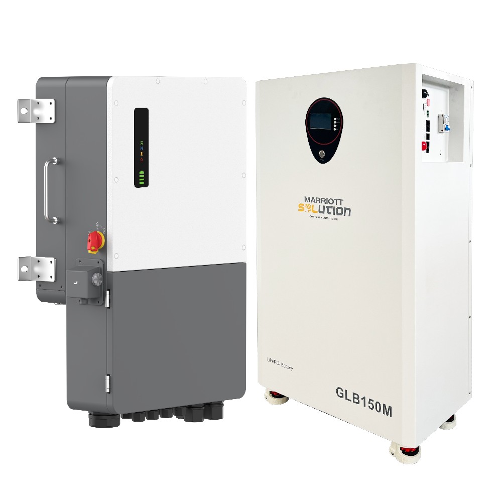 Inversor Híbrido Split Phase 15kW + Batería Litio 15.36kWh