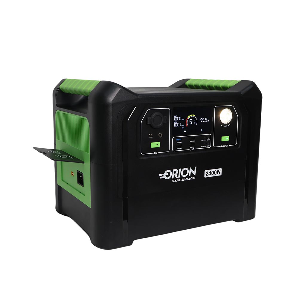 Batería portátil Power Station 2400W con respaldo 2560WH