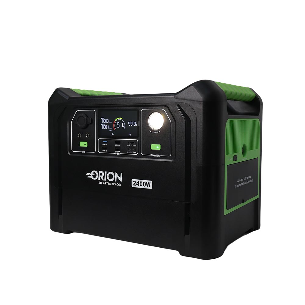 Batería portátil Power Station 2400W con respaldo 2560WH