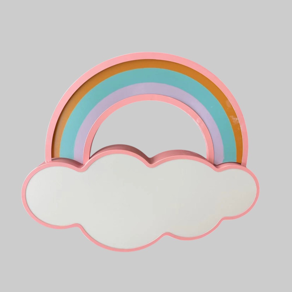 Lámpara LED de tumbado Arcoiris multicolor c/luz calida 80W