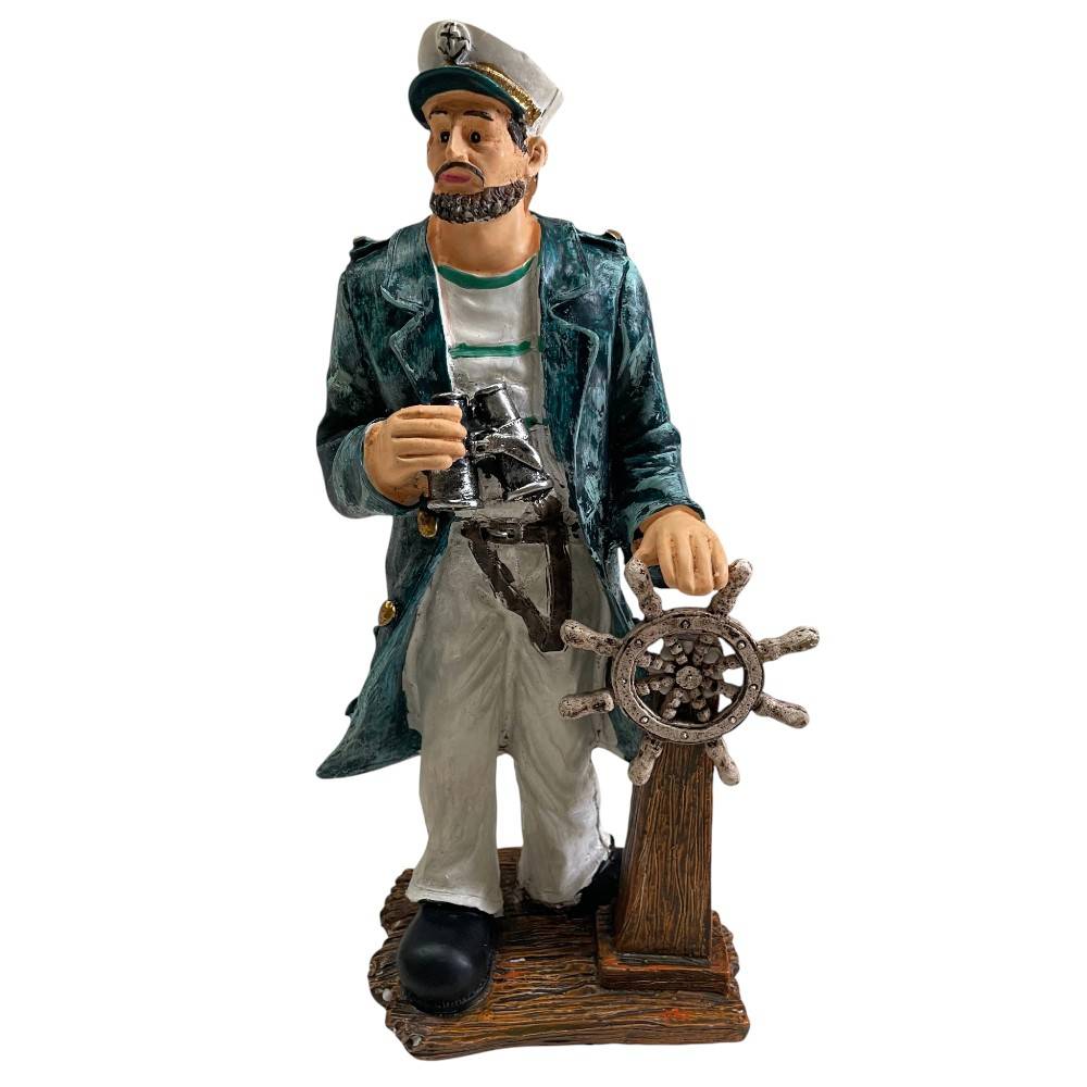Adorno Marinero Capitán 17x32cm