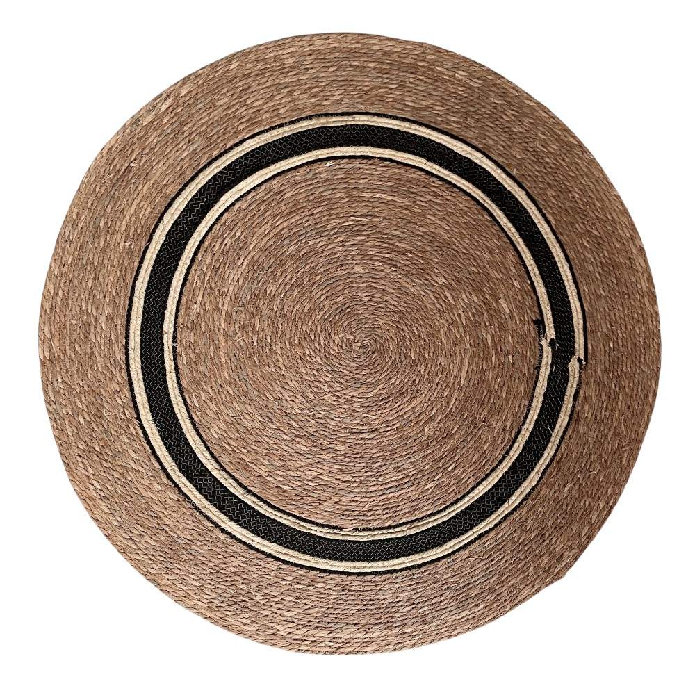 Tapete Ø120cm de soga tejida