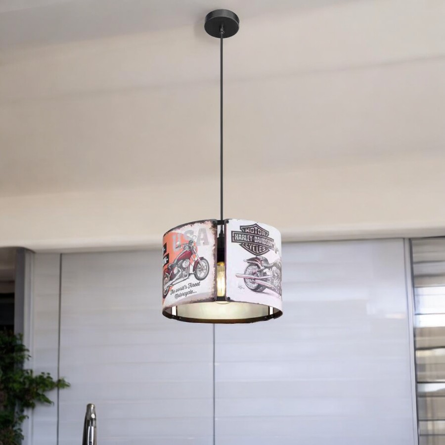 Lampara colgante Harley D