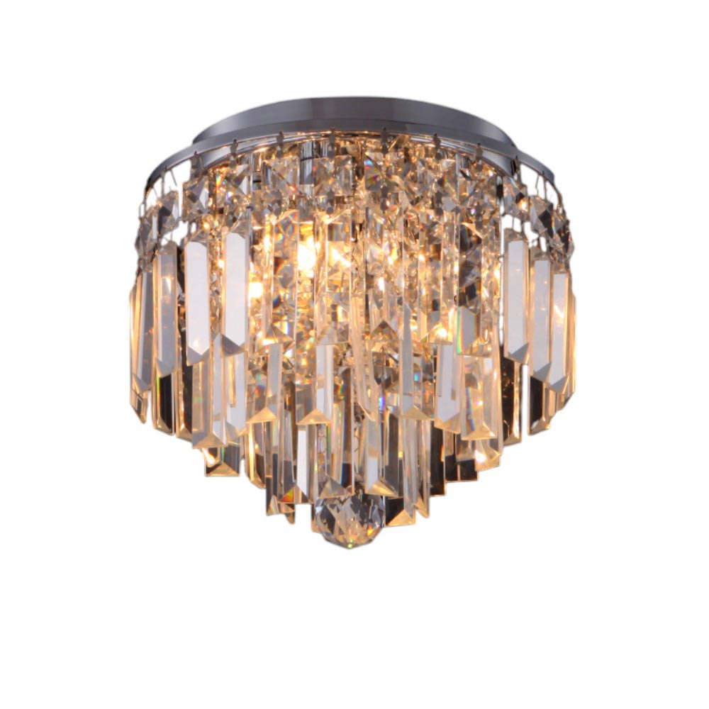 Lampara de tumbado 4xG9 Verona chrome de cristal