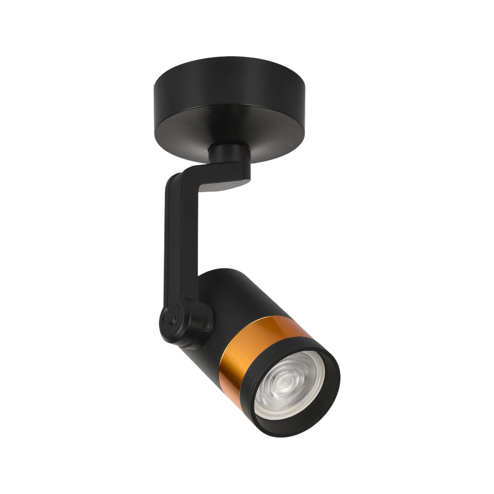 Spot sobrepuesto GU10 Azalea negro