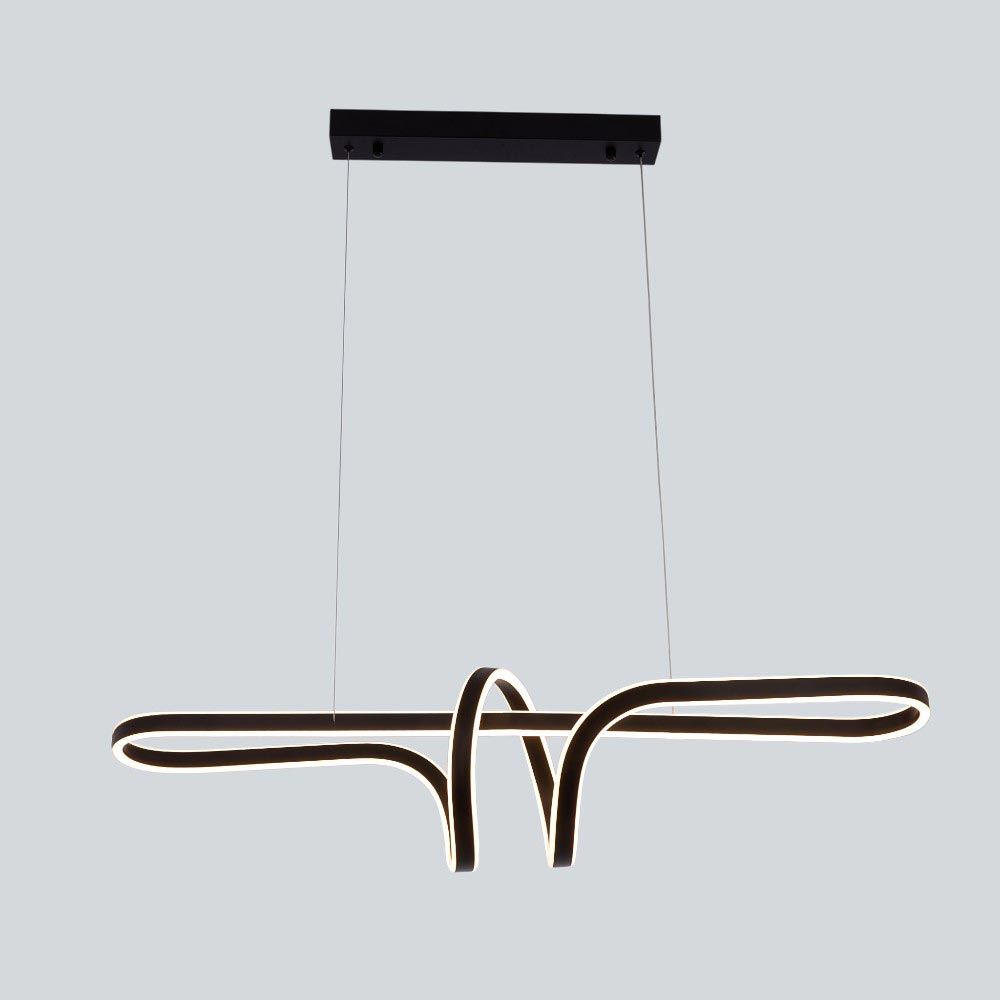 Lámpara LED colgante Rocket negro 3CCT 85W