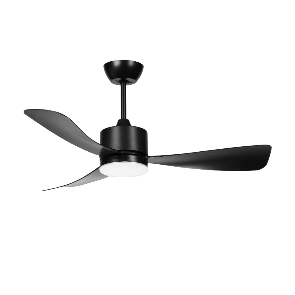 Ventilador de tumbado Brickell 52" black c/LED 3CCT control