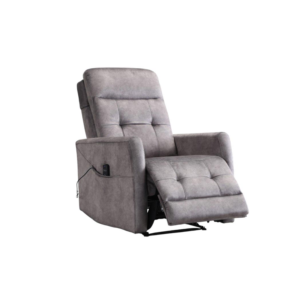 Reclinable eléctrico masajeador con nodos Carson gris