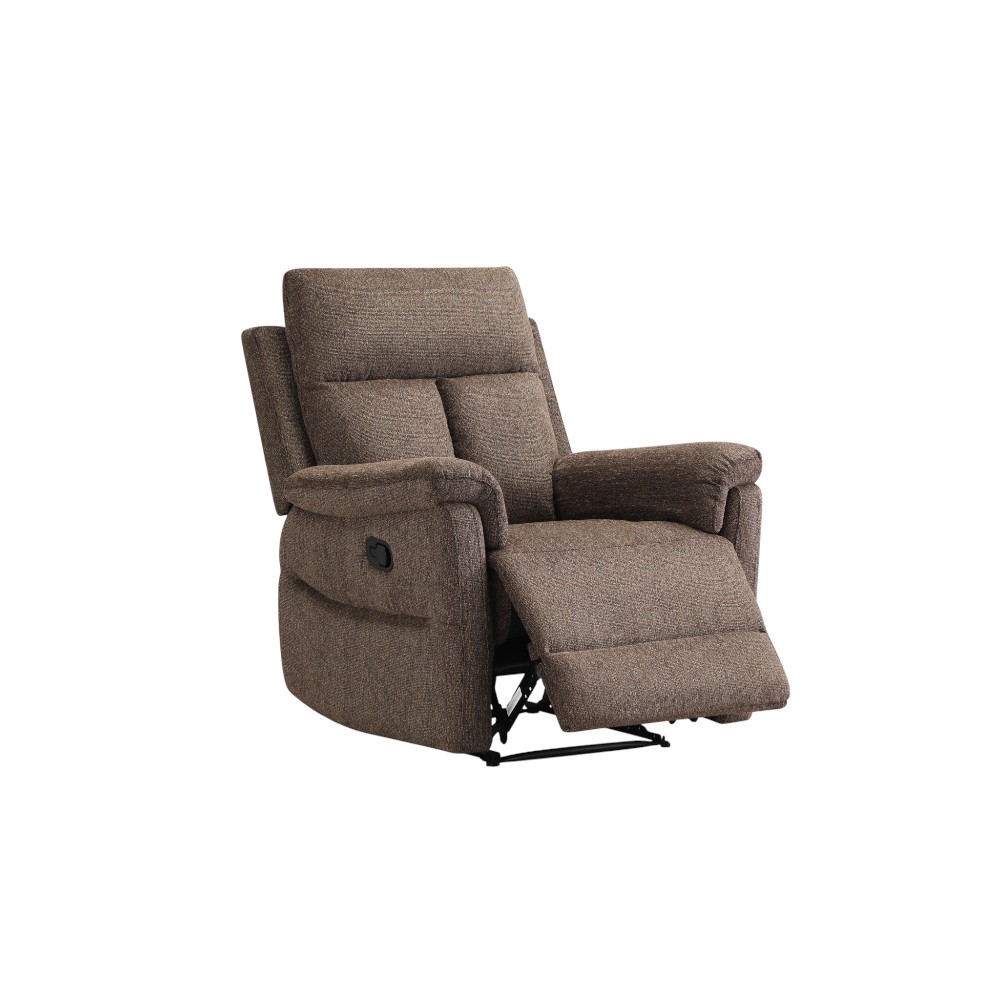 Reclinable individual manual Milo tapiz café