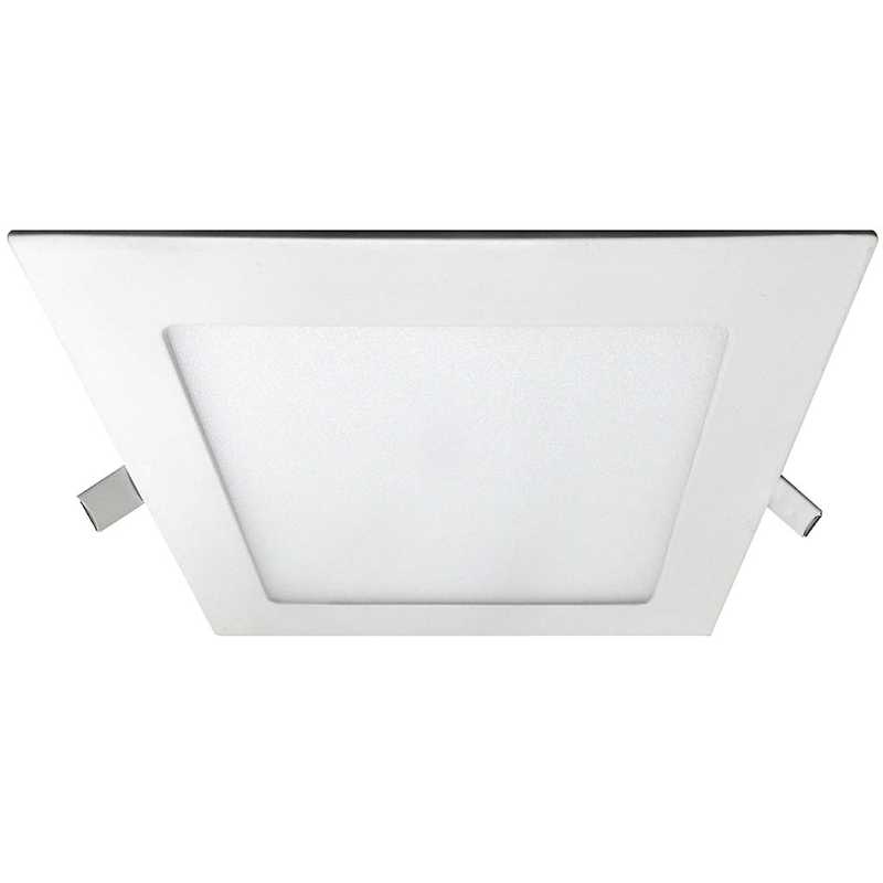 ODB LED Flat cuadrado blanco 3W 240LM 6000K 90mm