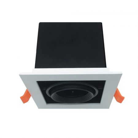 ODB empotrable cuadrado para foco GU10 Ø110mm