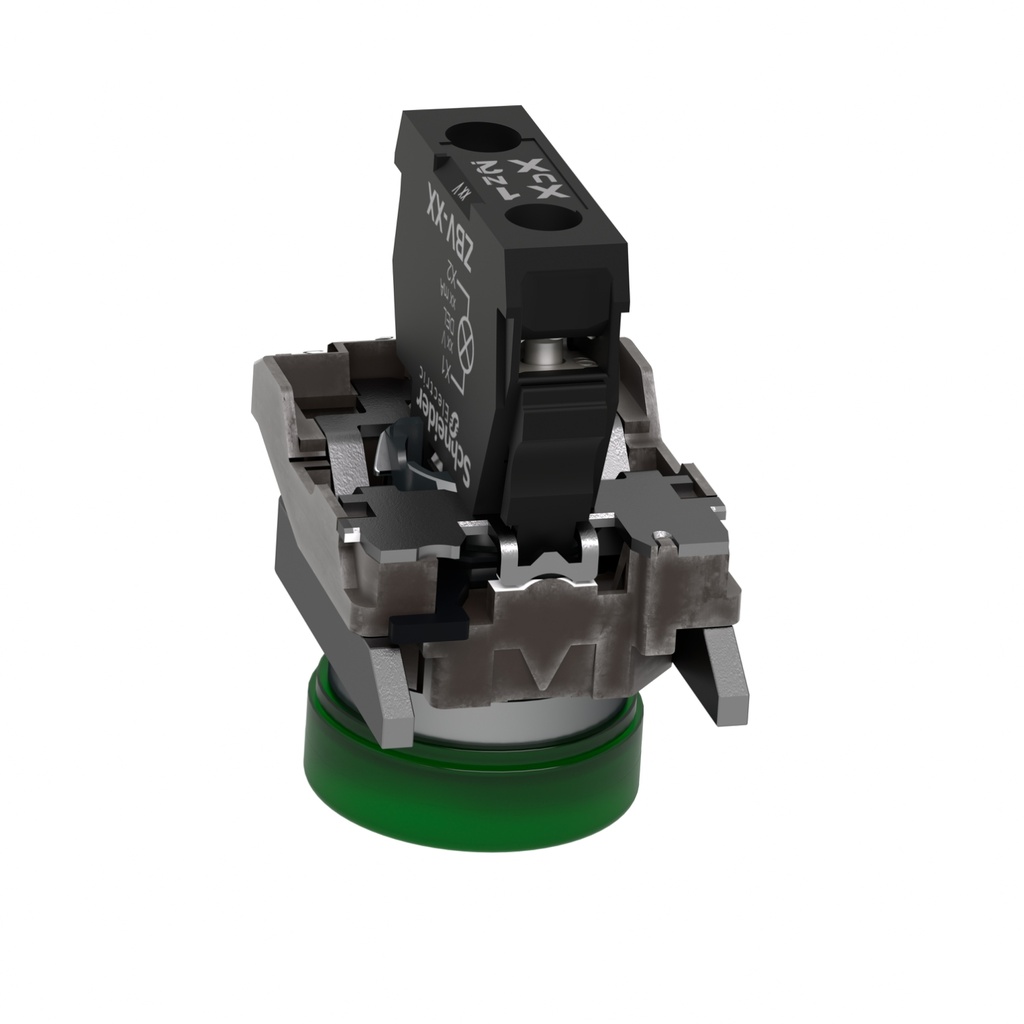 Luz piloto color verde 230Vac XB4BVM3