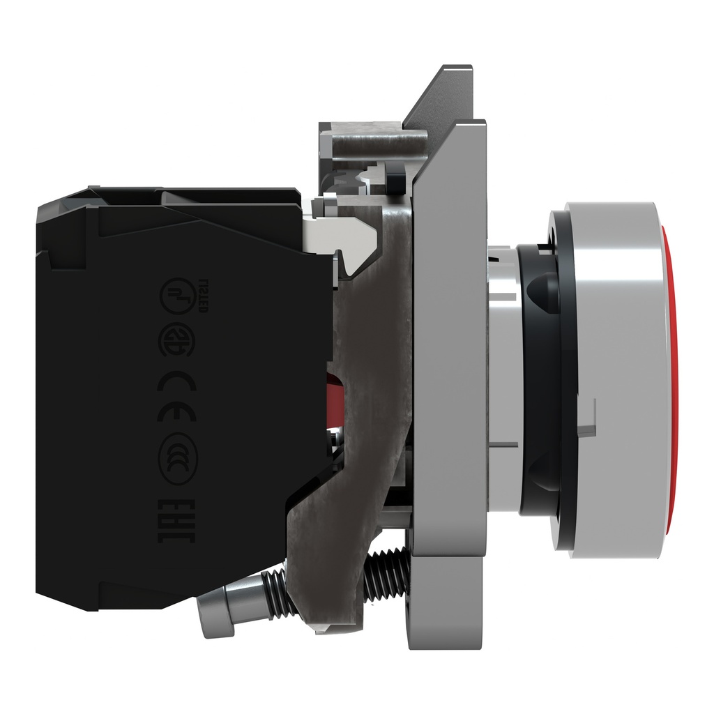 Pulsador rasante rojo 1NA XB4BA42