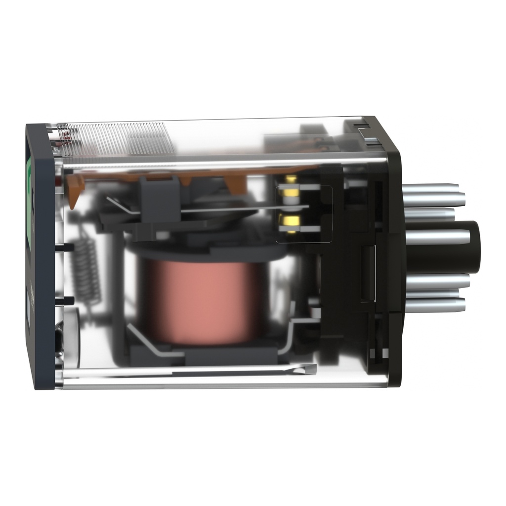 Relé enchufable RUM 8 pines 10A 2NANC 120Vac RUMC21F7