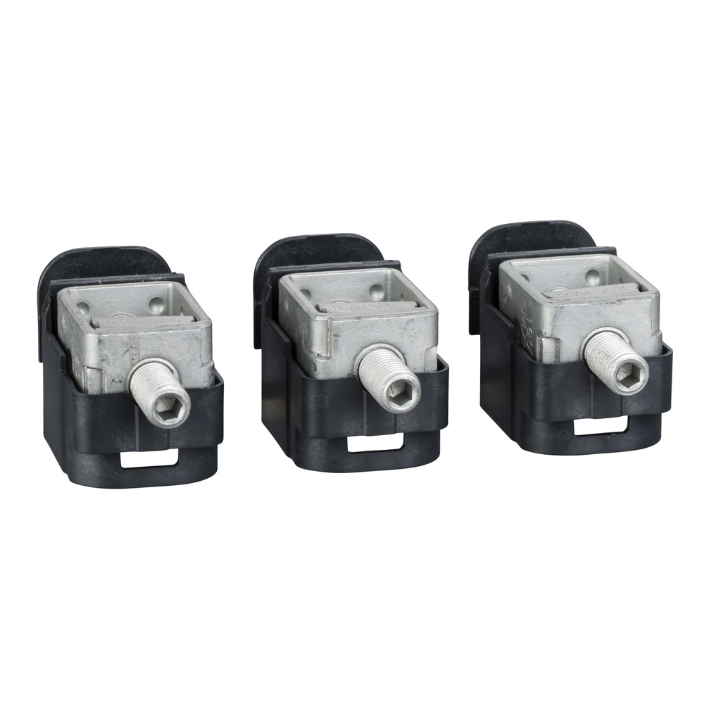 Kit 3 terminales 1 cable p/breaker cvs