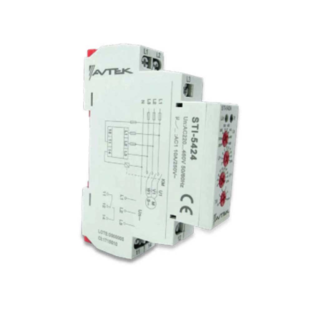 Supervisor de voltaje trifásico 1 ajuste 10A