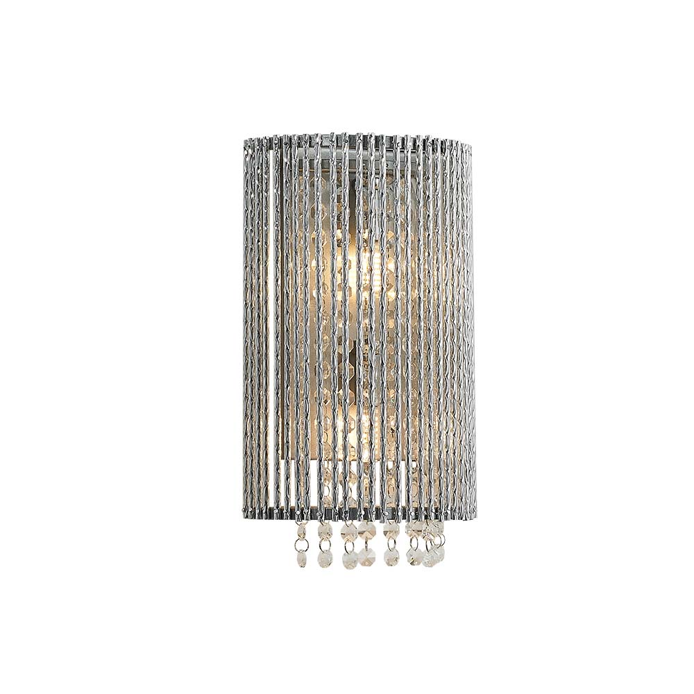 Lámpara de pared 2xG9 Betina chrome con cristales