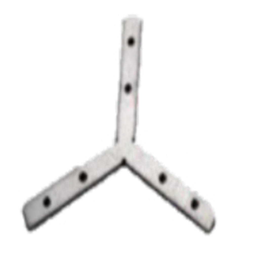 Conector 360 grados para perfiles