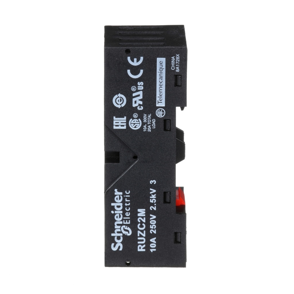 Base socket para rele RUM 8 pines