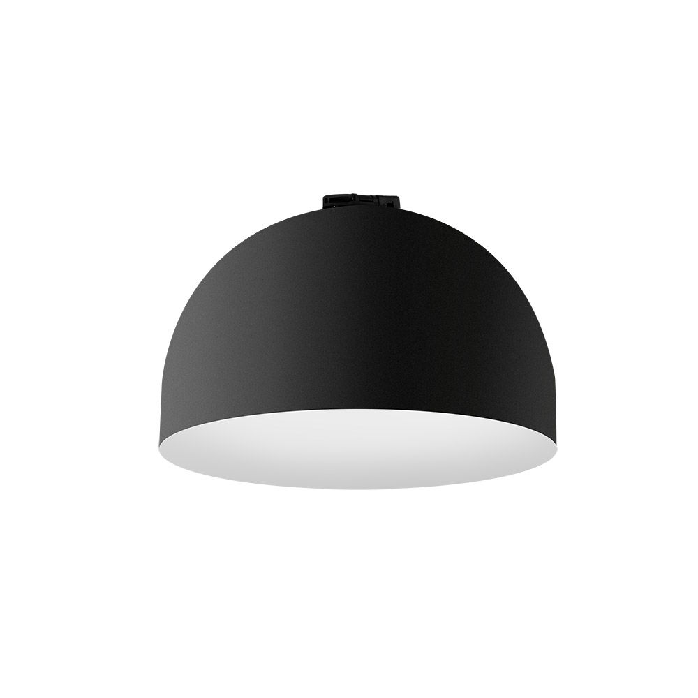Luminaria led Semisphere black 18W 3000K 120° sistema Belt