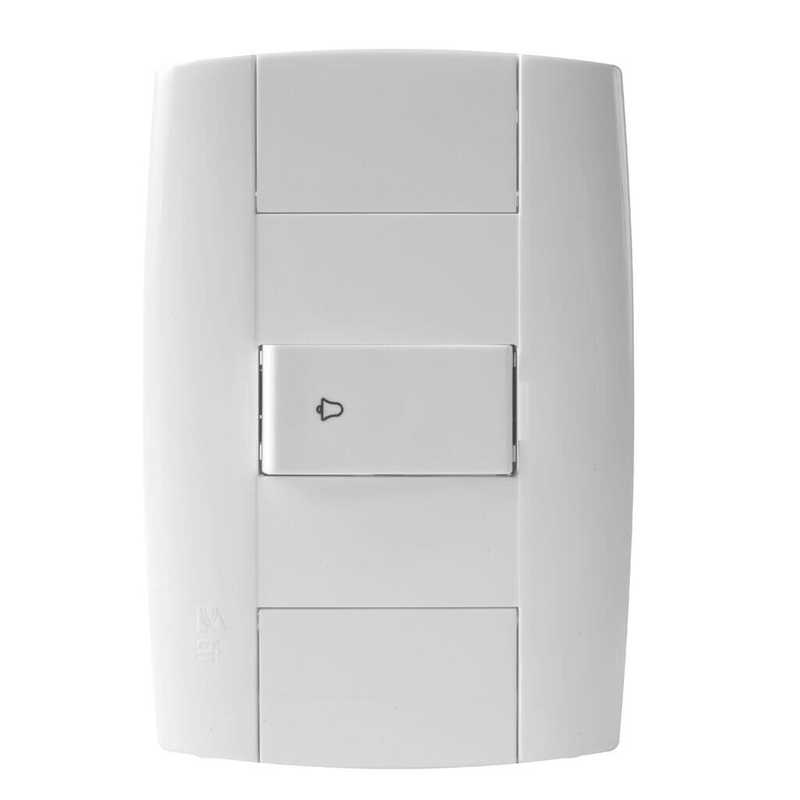 Interruptor timbre simple color blanco Aini Tii