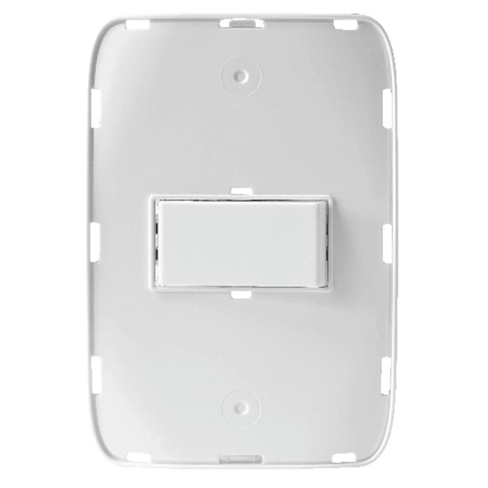 Interruptor iluminado simple blanco Chatel