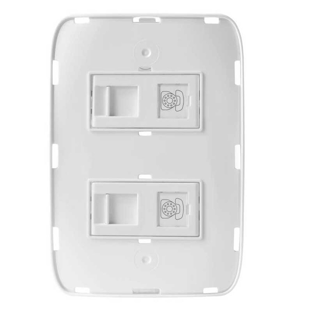 Toma telefono doble blanco Chatel