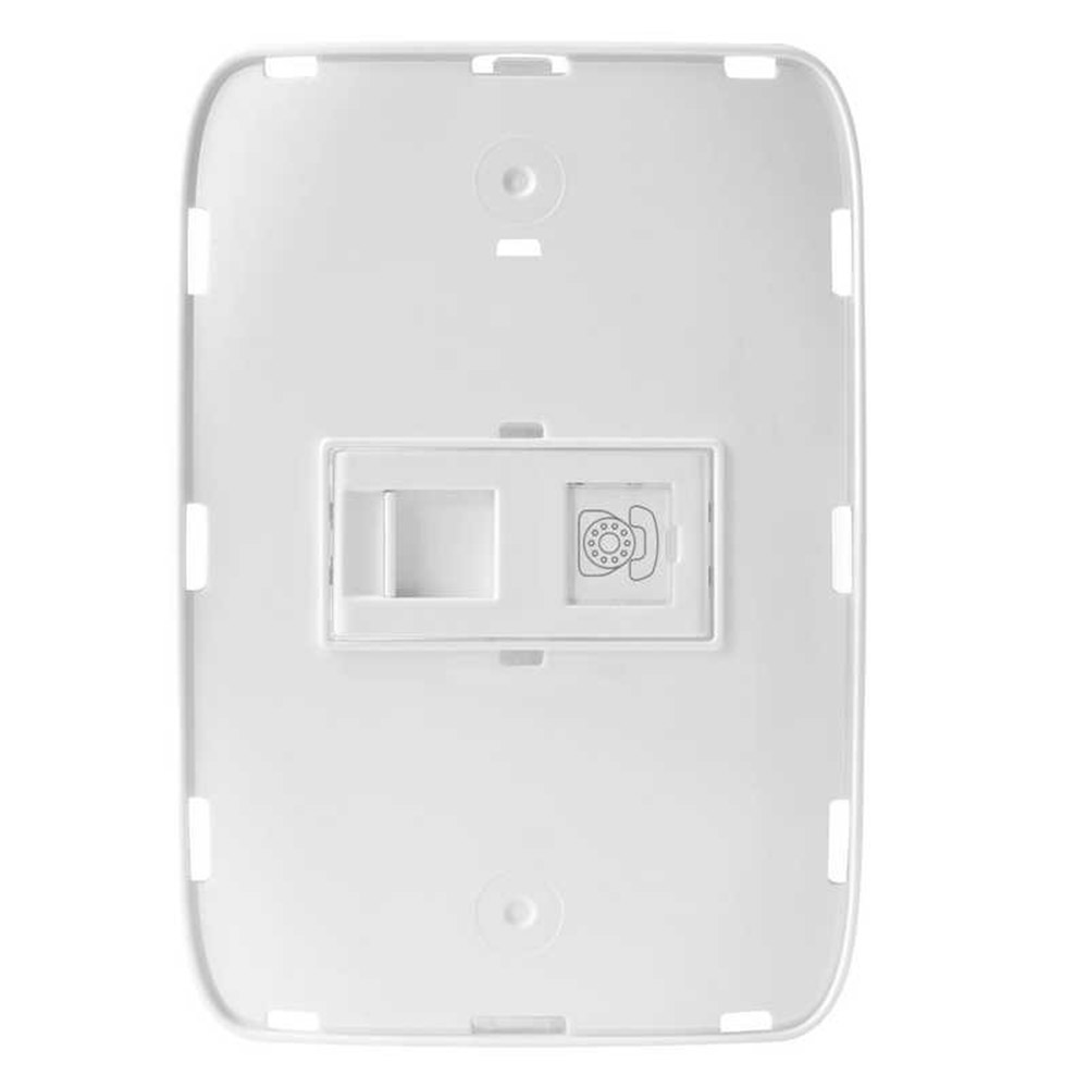 Toma teléfono simple blanco Chatel