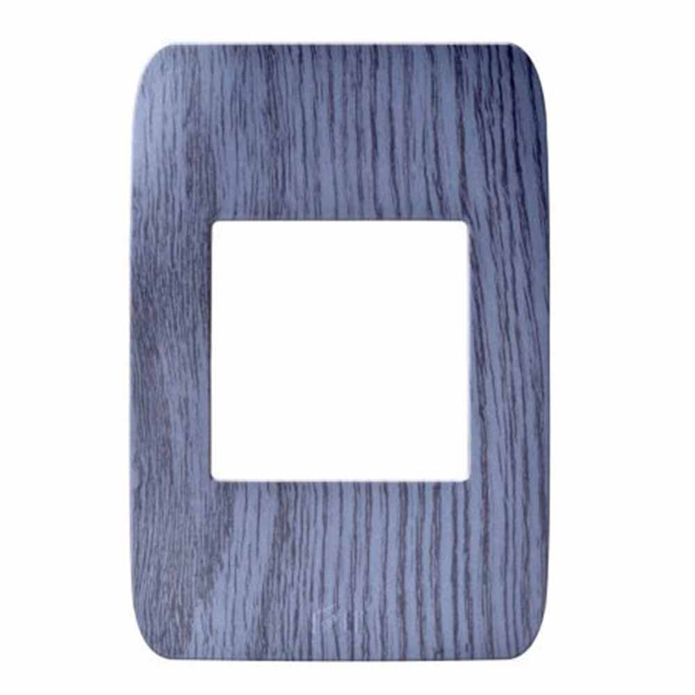 Placa para zumbador acabado gris Chatel