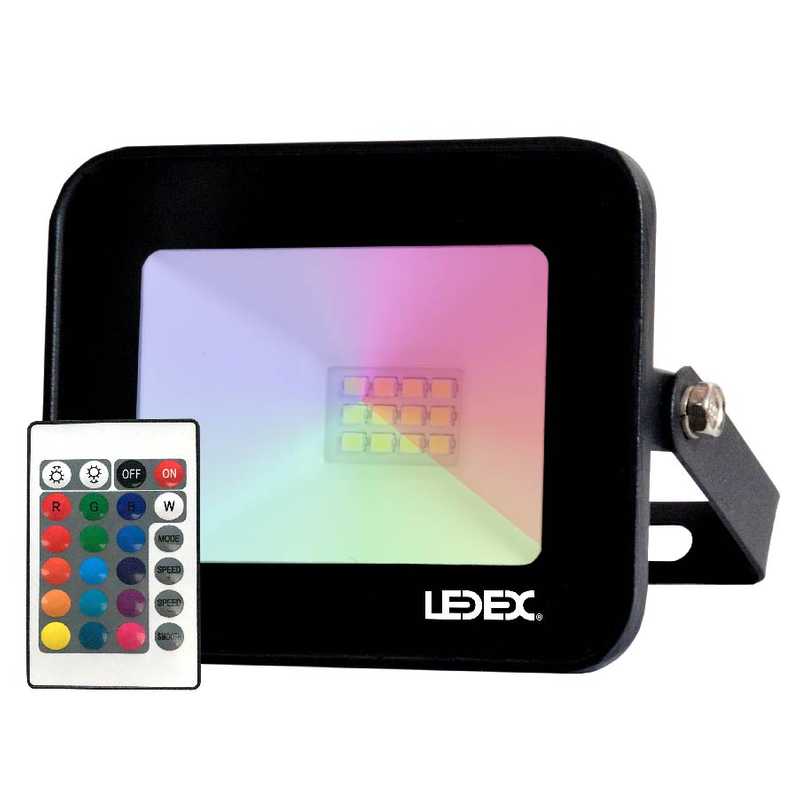 Proyector led SMD 10W 300LM RGB IP65 con control