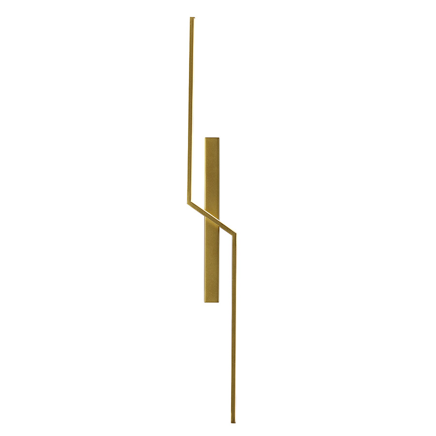 Lámpara led de pared Palmira gold con luz cálida 15W 80cm