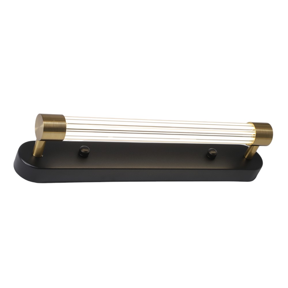 Lámpara LED de pared Julius 38 black/brass con 3CCT 10W