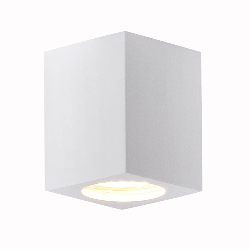 Aplique sobrepuesto de gypsum para foco Gu10