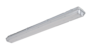 LUMINARIA SELLADA PARA TUBO LED 2X18-25W CON DIFUSOR POLICARBONATO (ABS/PC) 1260X107MM LEDEX