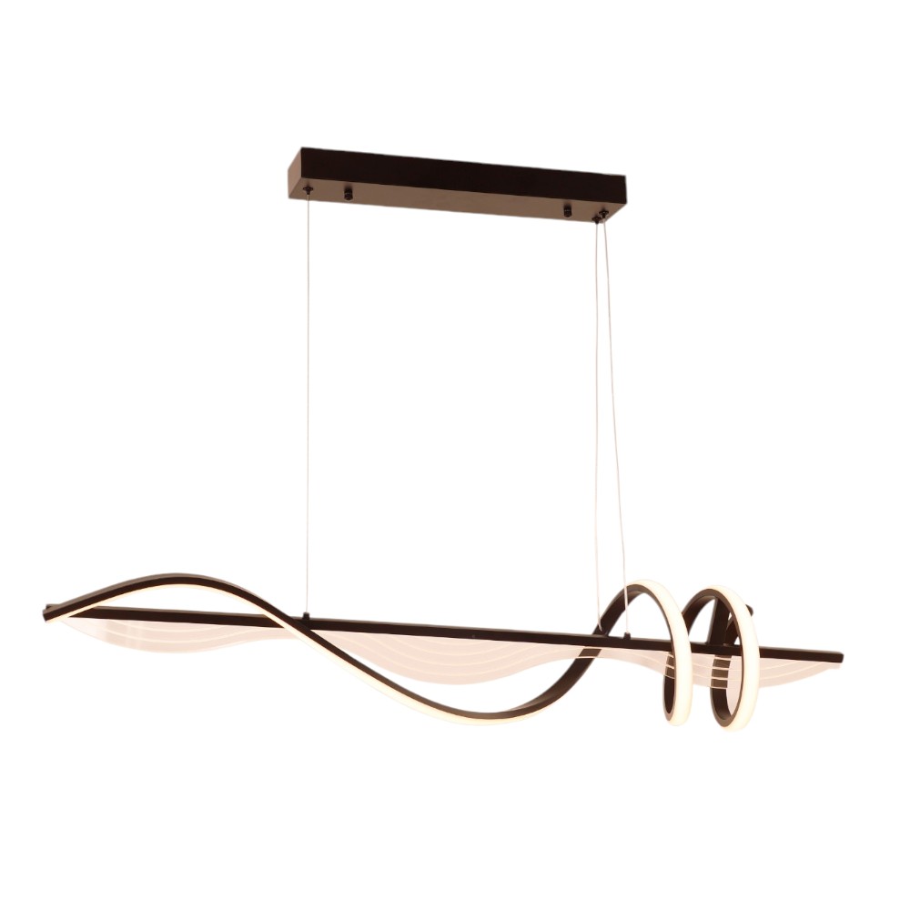 Lámpara led colgante con luz cálida