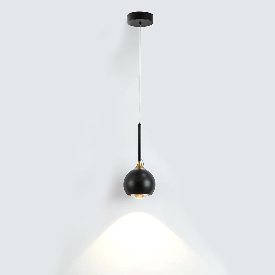 Lámpara led colgante con luz cálida