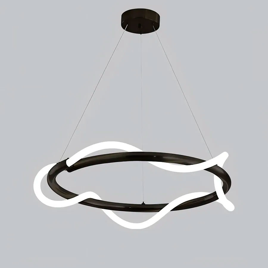 Lámpara LED colgante Brida 50W con luz cálida 63W